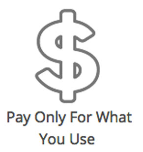 Pay Only For What You Use